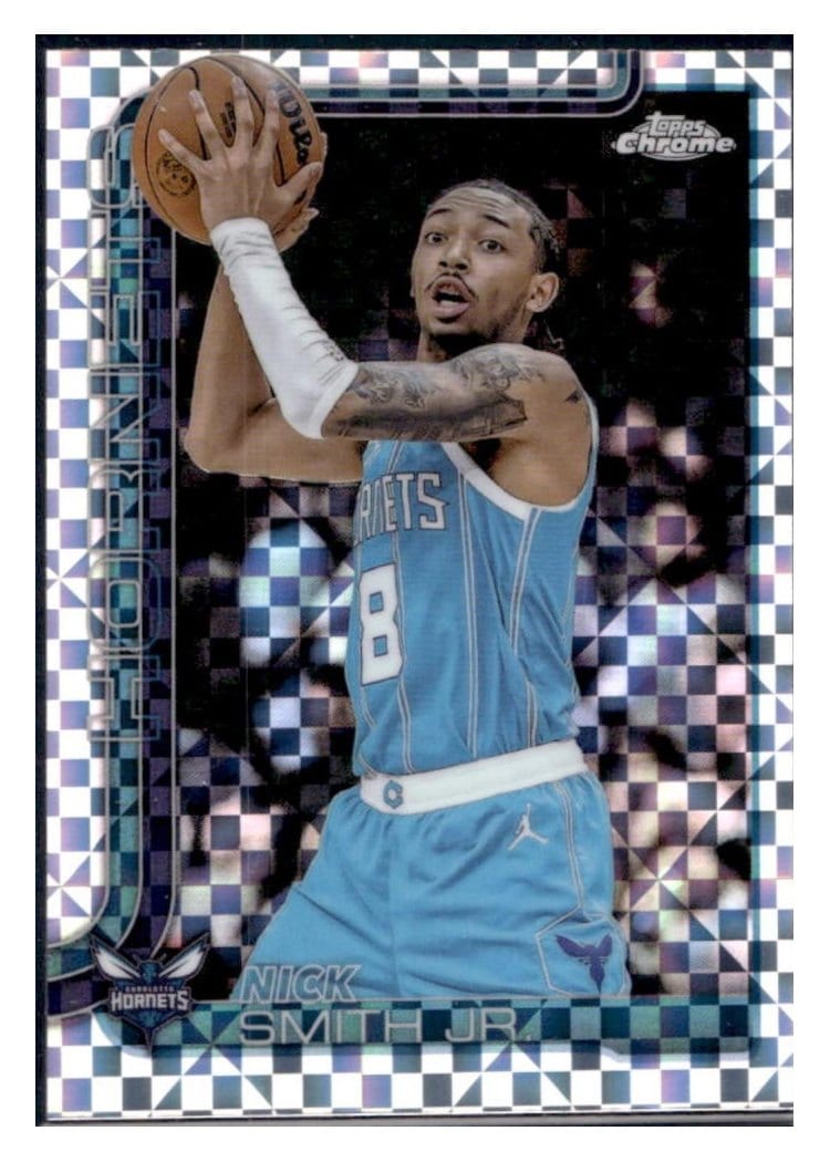 2025-26 Topps Chrome Base Set Nick Smith Jr. #26 card