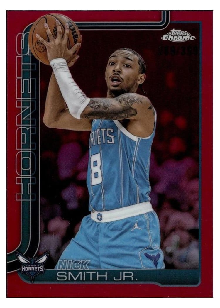 2025-26 Topps Chrome Base Set Nick Smith Jr. #26 card