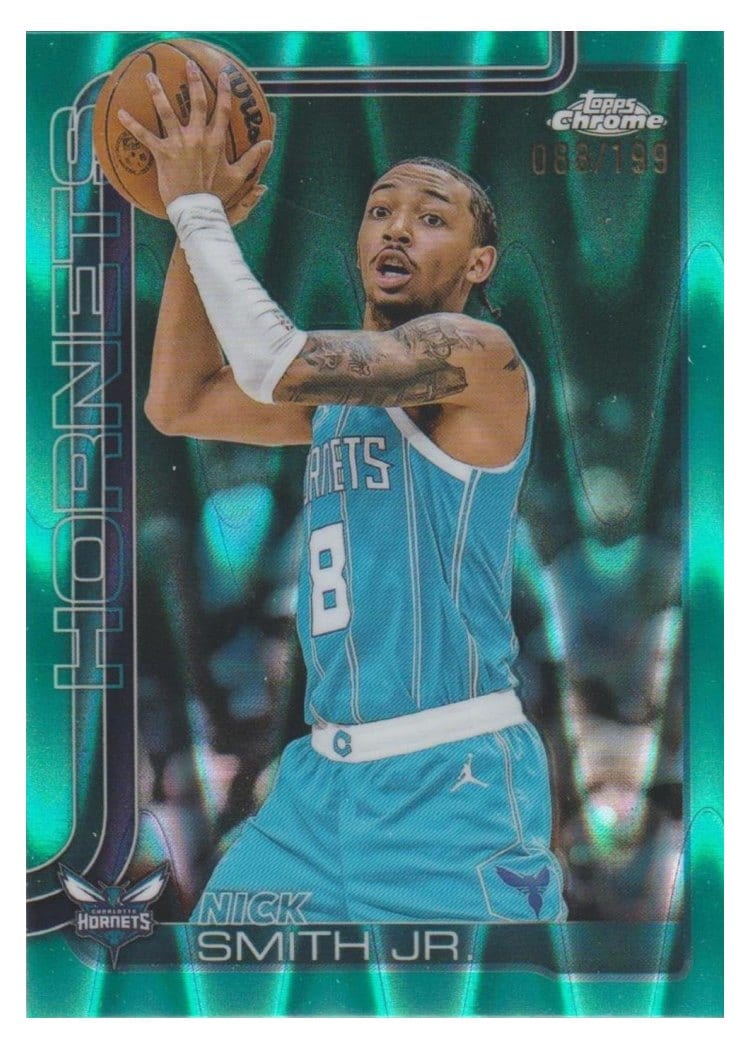 2025-26 Topps Chrome Base Set Nick Smith Jr. #26 card