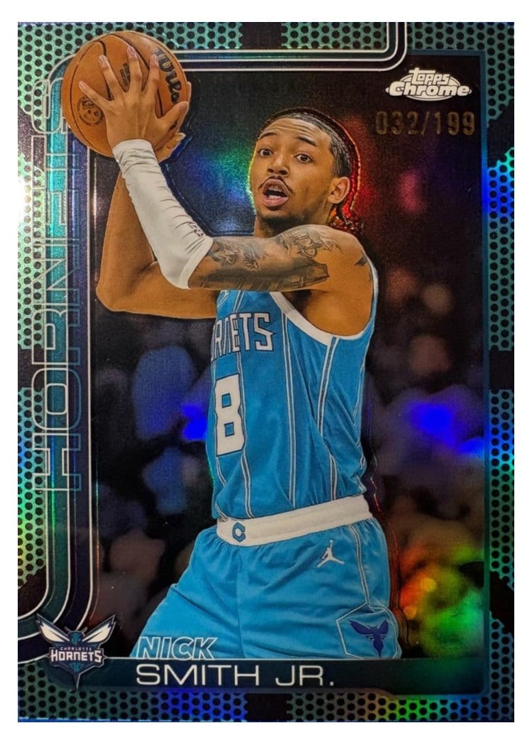 2025-26 Topps Chrome Base Set Nick Smith Jr. #26 card