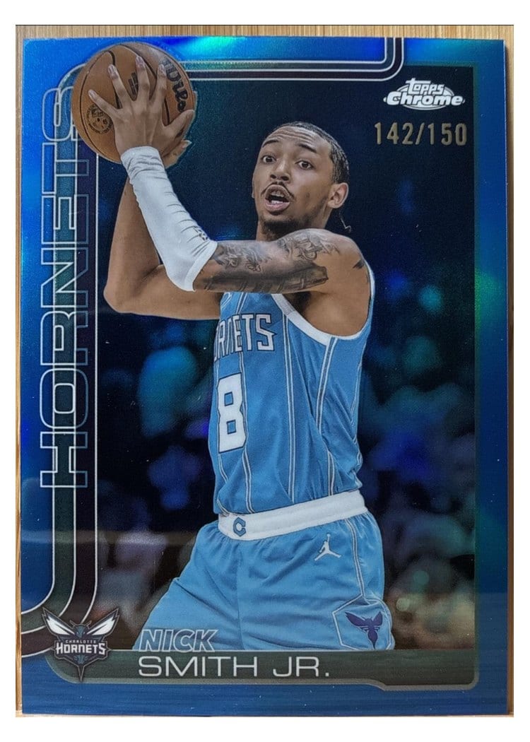 2025-26 Topps Chrome Base Set Nick Smith Jr. #26 card