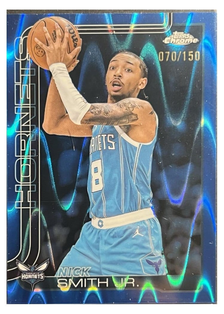 2025-26 Topps Chrome Base Set Nick Smith Jr. #26 card