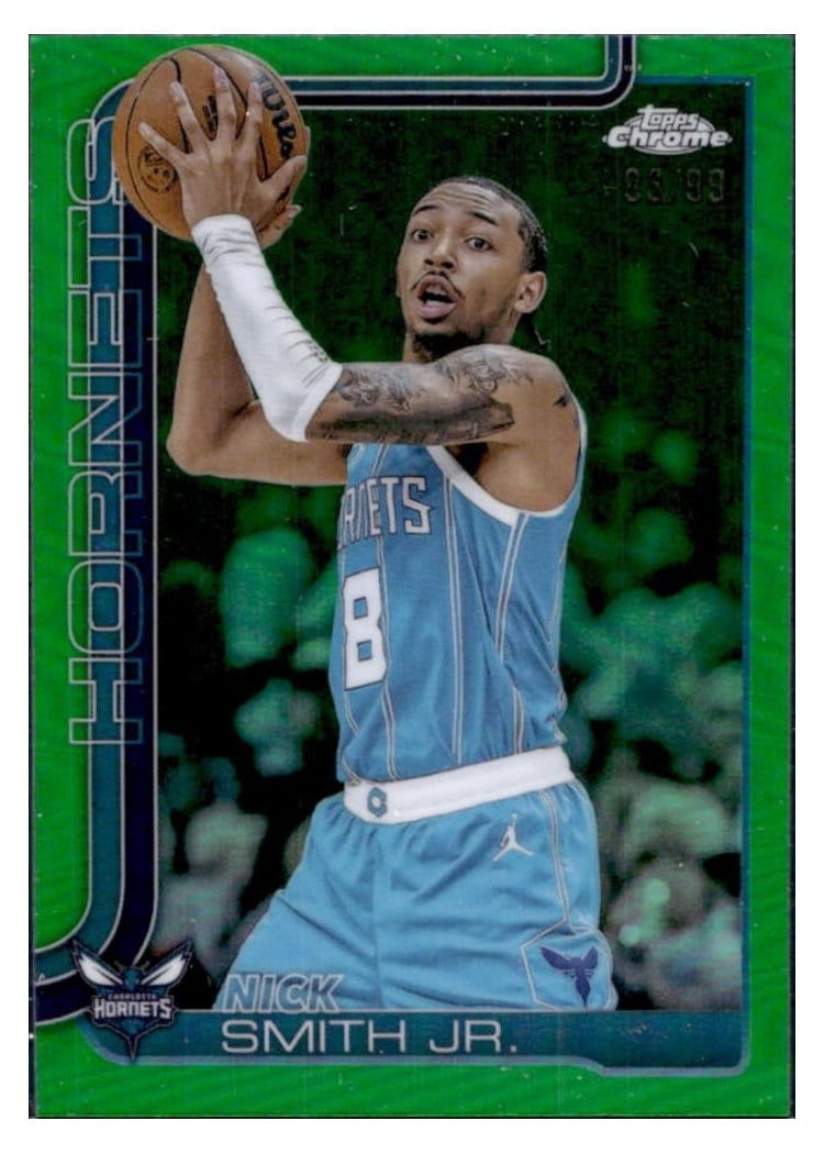 2025-26 Topps Chrome Base Set Nick Smith Jr. #26 card