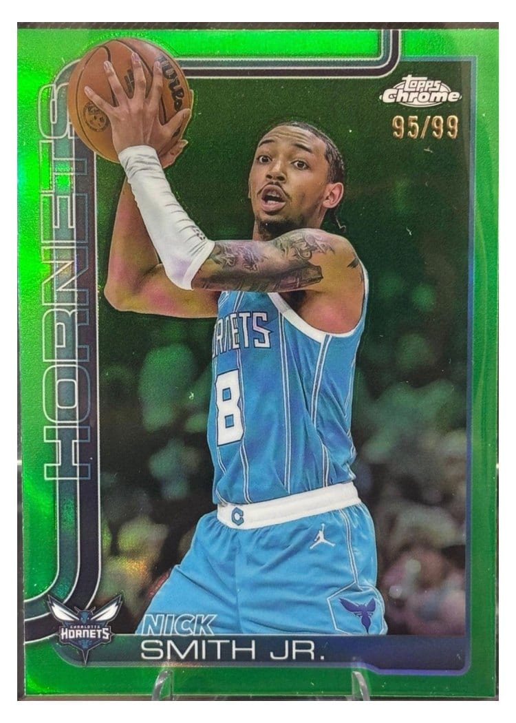 2025-26 Topps Chrome Base Set Nick Smith Jr. #26 card