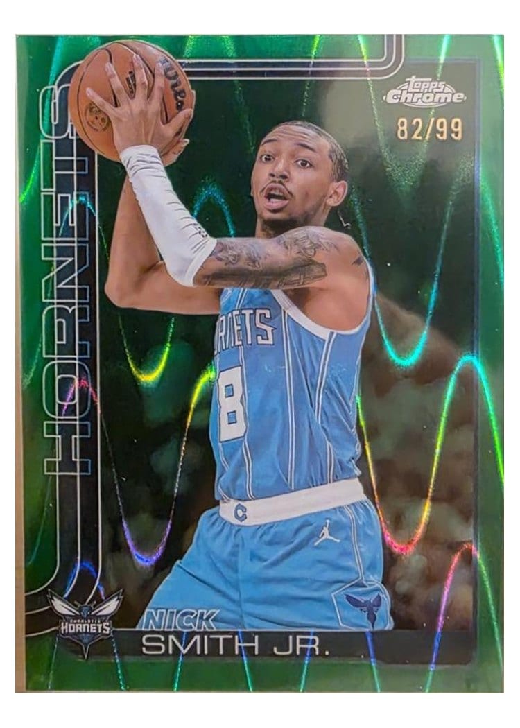 2025-26 Topps Chrome Base Set Nick Smith Jr. #26 card