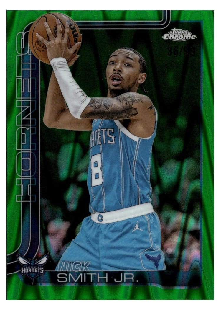 2025-26 Topps Chrome Base Set Nick Smith Jr. #26 card