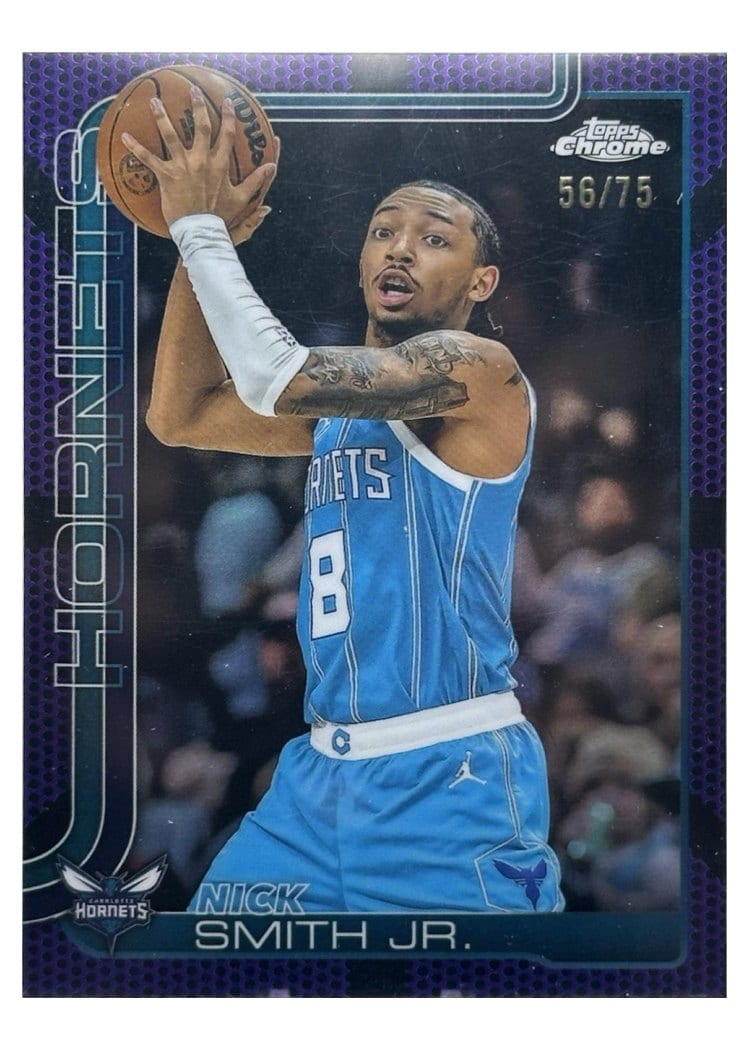 2025-26 Topps Chrome Base Set Nick Smith Jr. #26 card