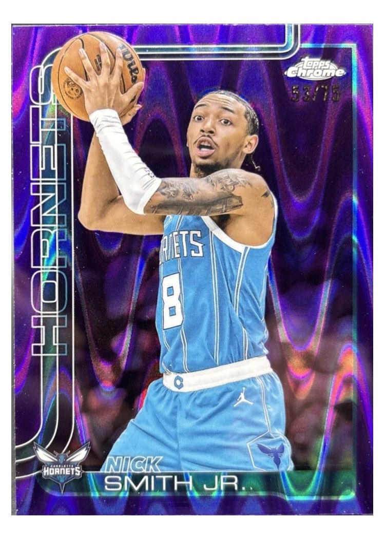 2025-26 Topps Chrome Base Set Nick Smith Jr. #26 card