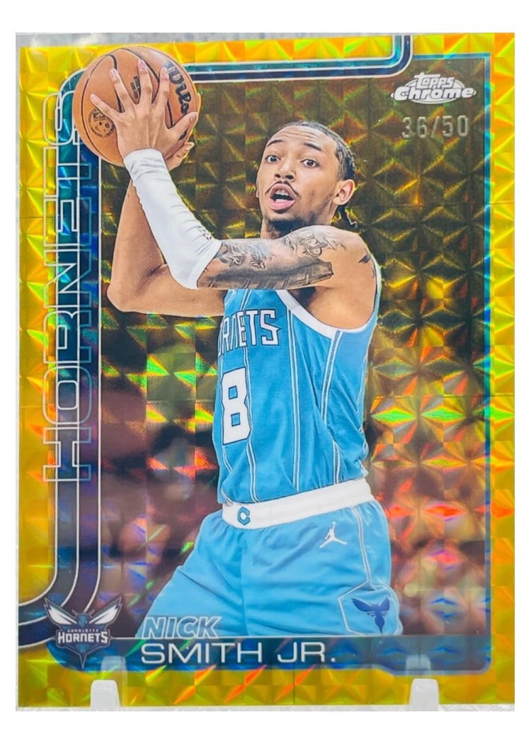 2025-26 Topps Chrome Base Set Nick Smith Jr. #26 card