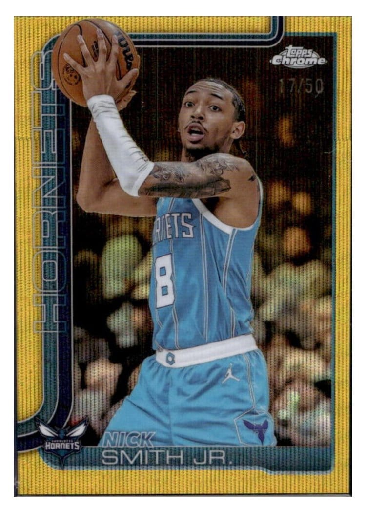 2025-26 Topps Chrome Base Set Nick Smith Jr. #26 card