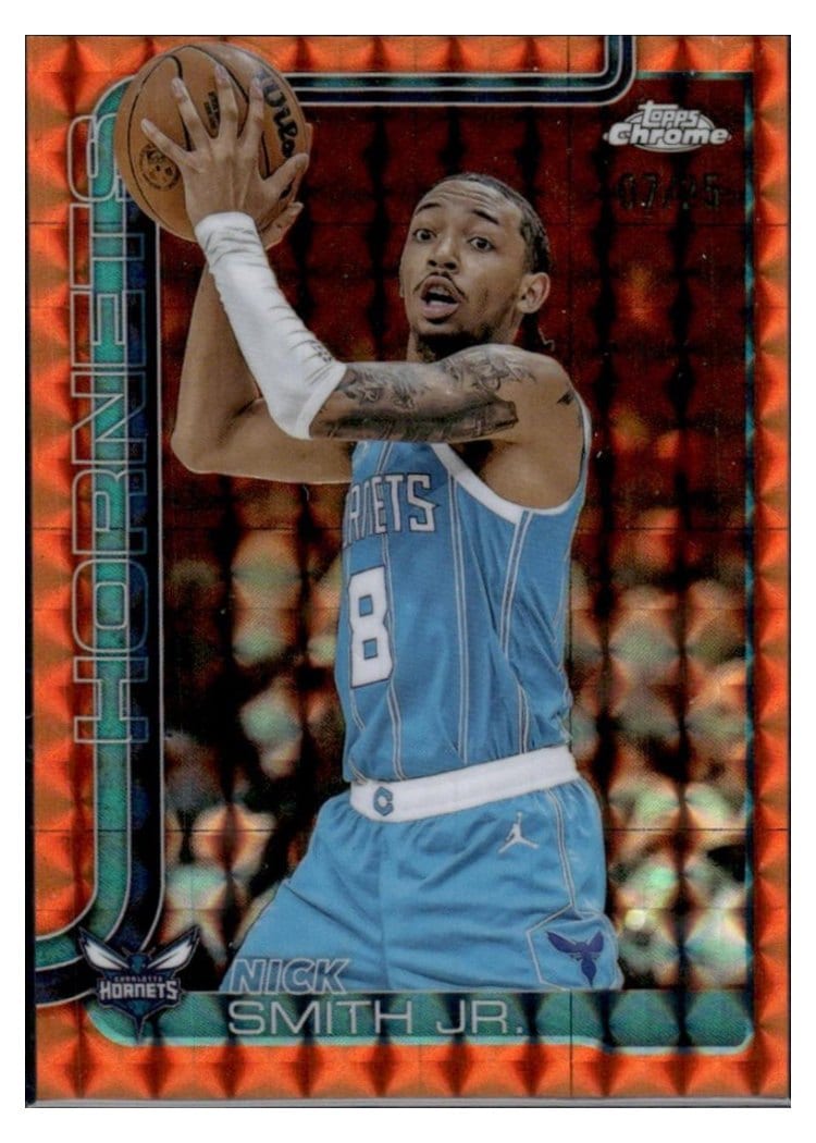 2025-26 Topps Chrome Base Set Nick Smith Jr. #26 card