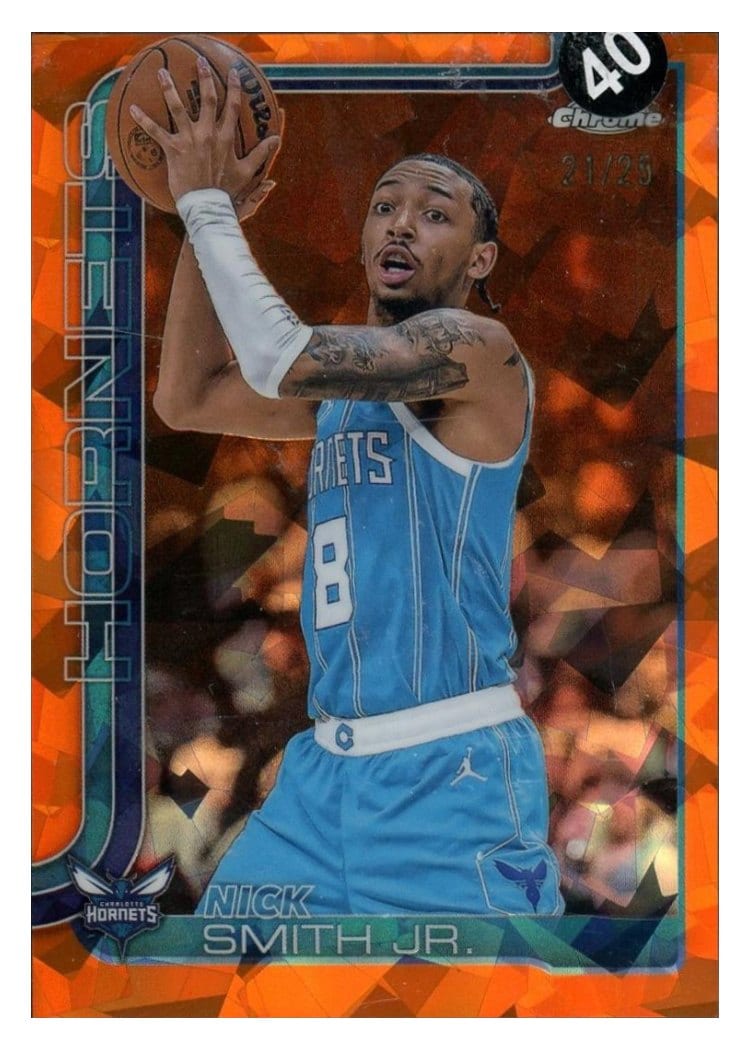 2025-26 Topps Chrome Base Set Nick Smith Jr. #26 card