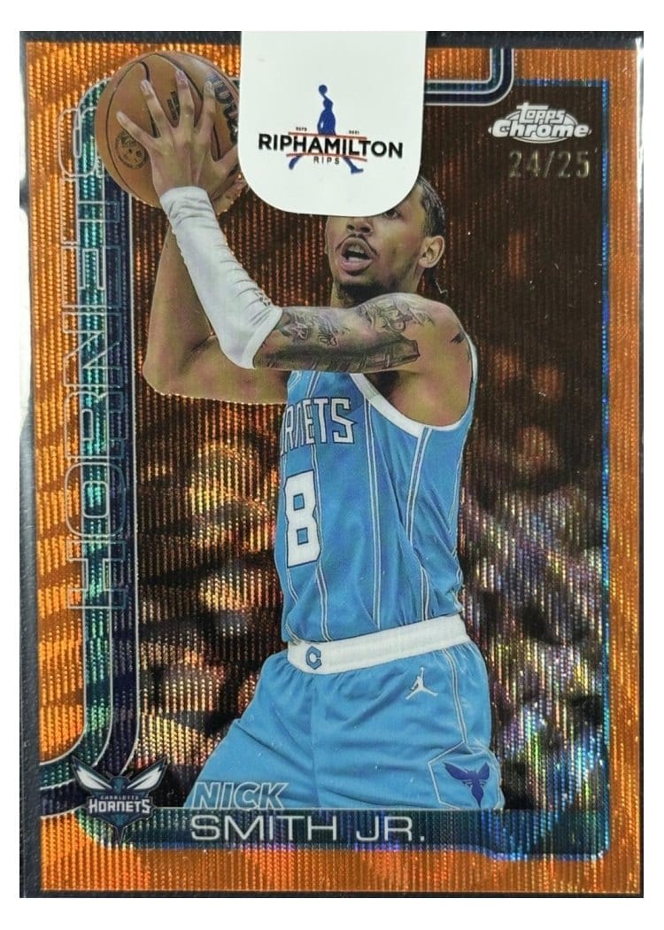 2025-26 Topps Chrome Base Set Nick Smith Jr. #26 card