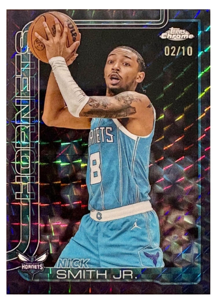 2025-26 Topps Chrome Base Set Nick Smith Jr. #26 card