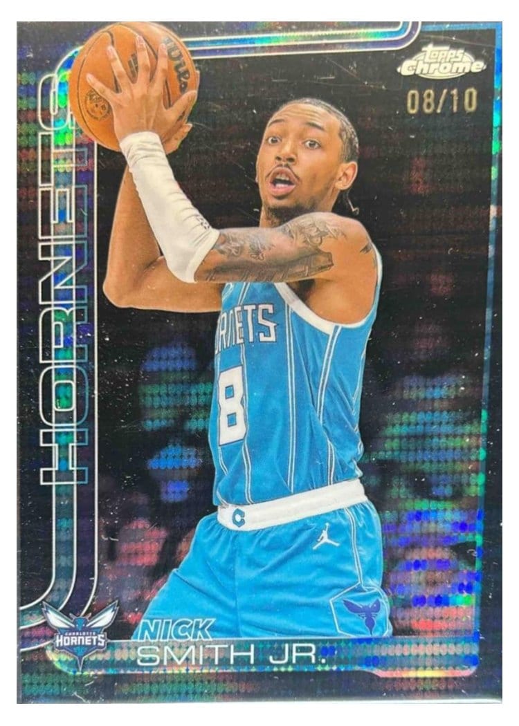 2025-26 Topps Chrome Base Set Nick Smith Jr. #26 card