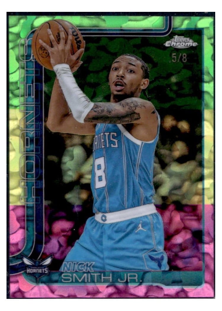 2025-26 Topps Chrome Base Set Nick Smith Jr. #26 card