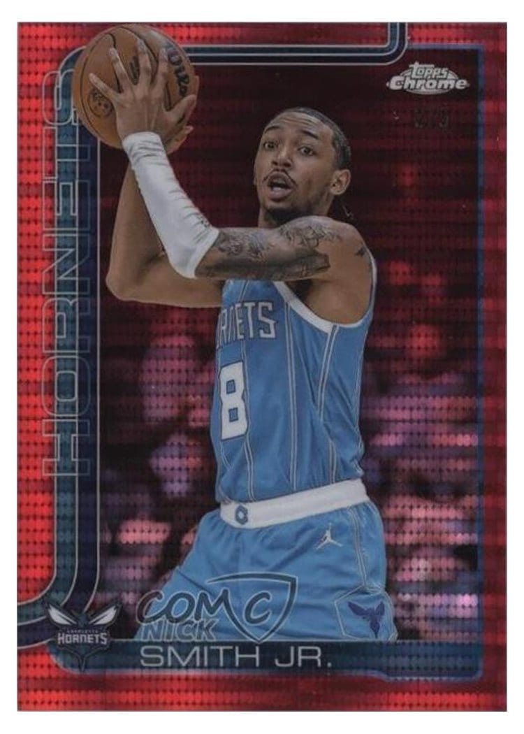 2025-26 Topps Chrome Base Set Nick Smith Jr. #26 card