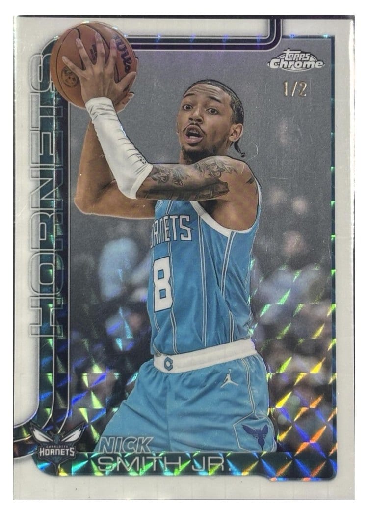 2025-26 Topps Chrome Base Set Nick Smith Jr. #26 card