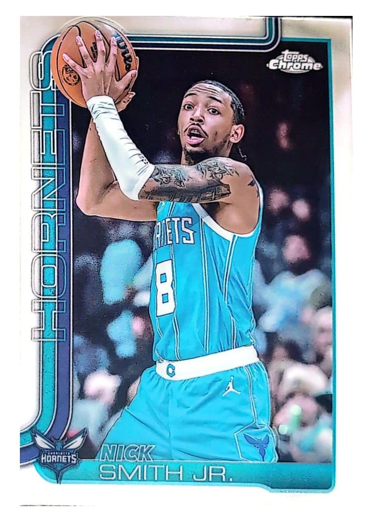 2025-26 Topps Chrome Base Set Nick Smith Jr. #26 card