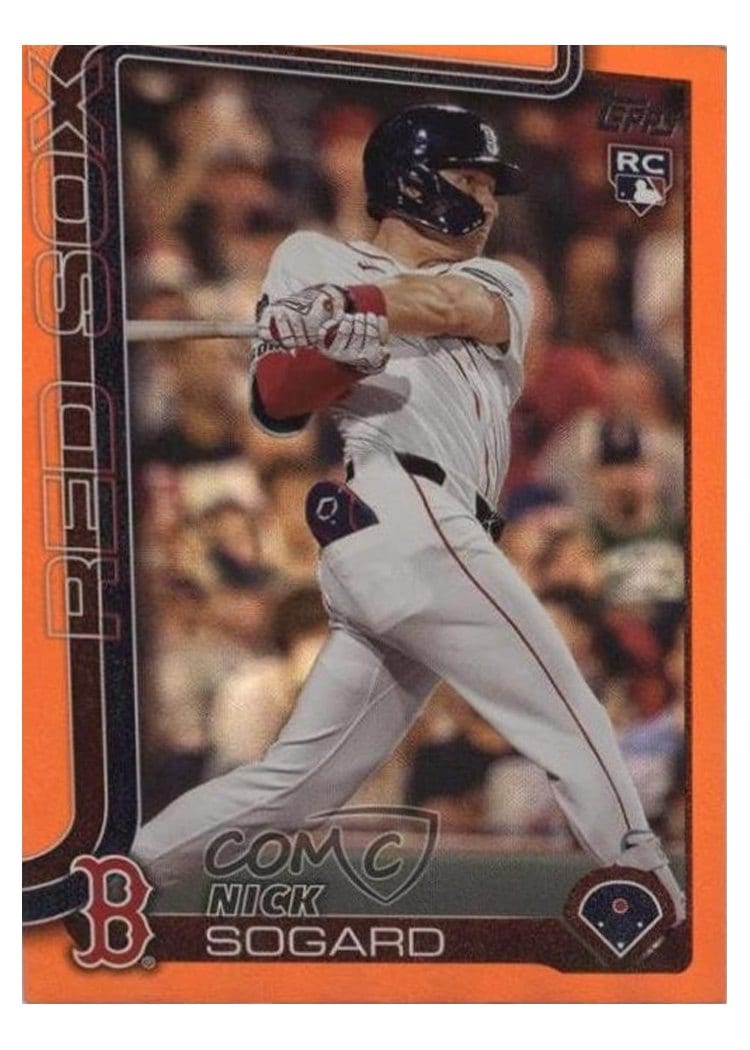 2025 Topps Base Set Nick Sogard Orange Rainbow #94 card