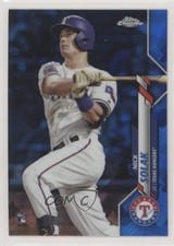 2020 Topps Chrome Sapphire Edition Base Set Nick Solak #166 card