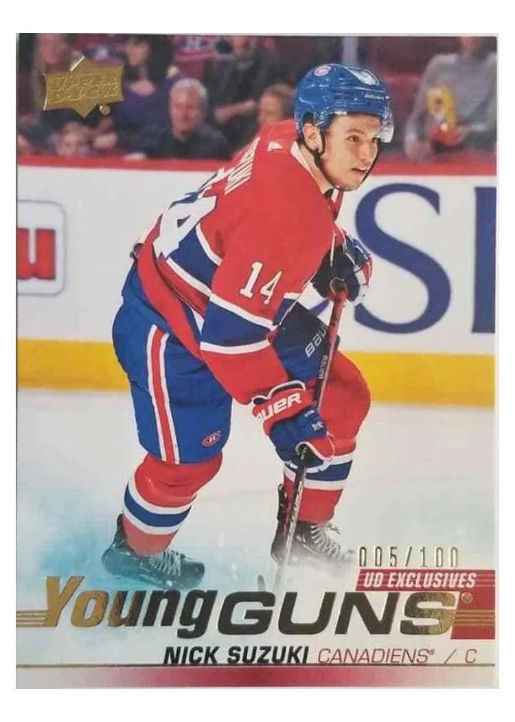 2019 Upper Deck Nick Suzuki #471 card