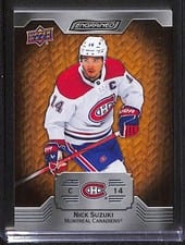 2023-24 Upper Deck Engrained Base Set Nick Suzuki #35 card