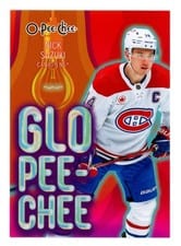 2024-25 O-Pee-Chee Glo Pee-Chee Nick Suzuki #GLO-12 card