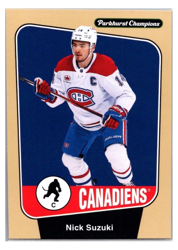 2024-25 Parkhurst Champions Base Set Nick Suzuki #14 card