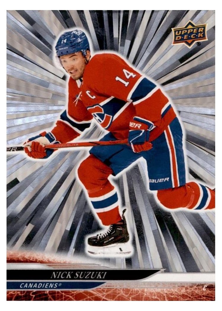 2024-25 Upper Deck Base Set Nick Suzuki #337 card