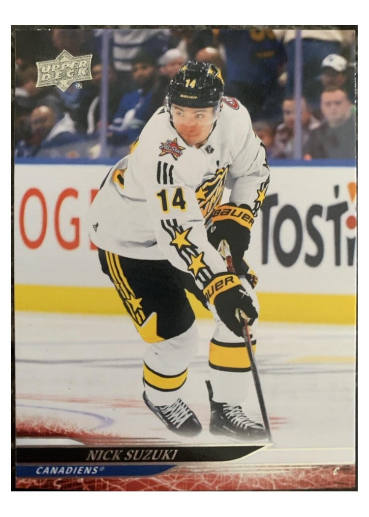 2024-25 Upper Deck Base Set Nick Suzuki #676 card