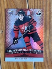 2025-26 Tim Hortons Team Canada Olympic Hockey Northern Stars Nick Suzuki #NS-4 card