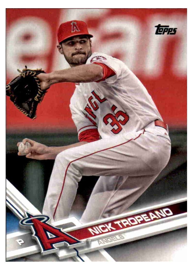 2017 Topps Base Set Nick Tropeano #354 card