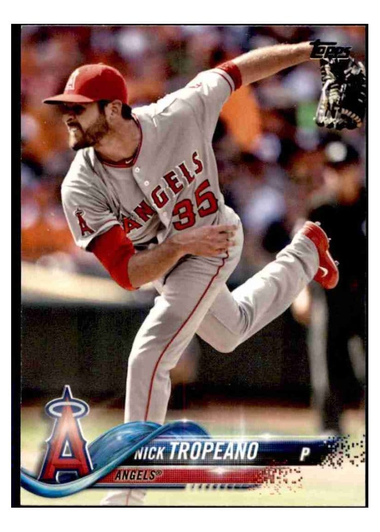 2018 Topps Base Set Nick Tropeano #372 card