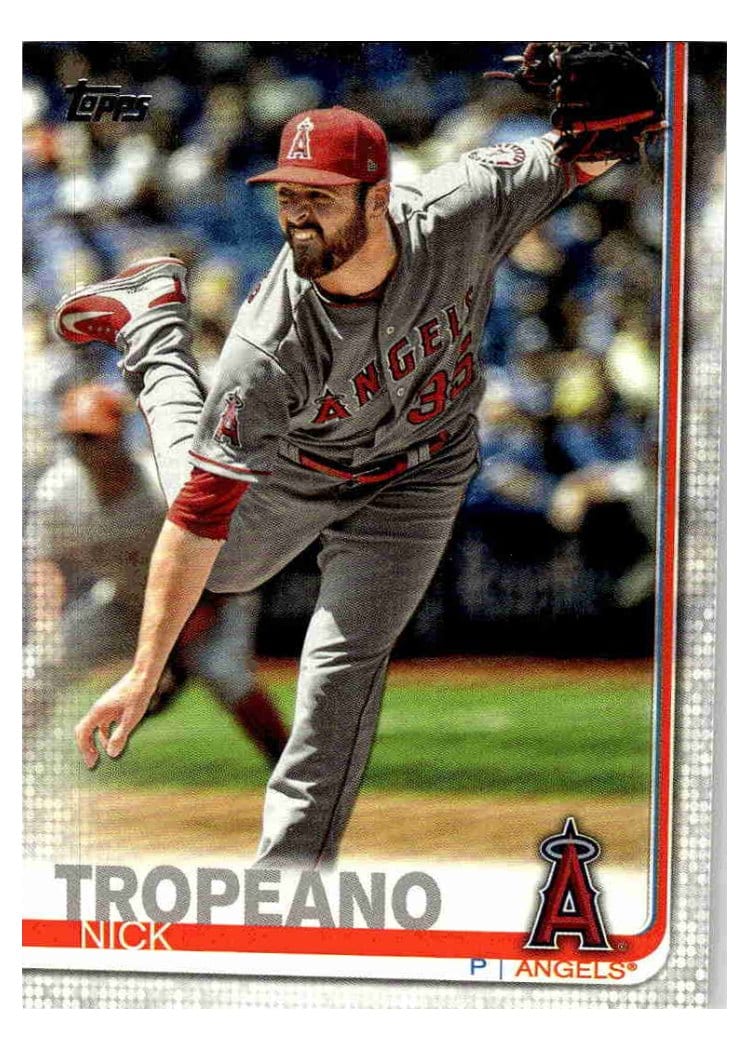 2019 Topps Base Set Nick Tropeano #615 card
