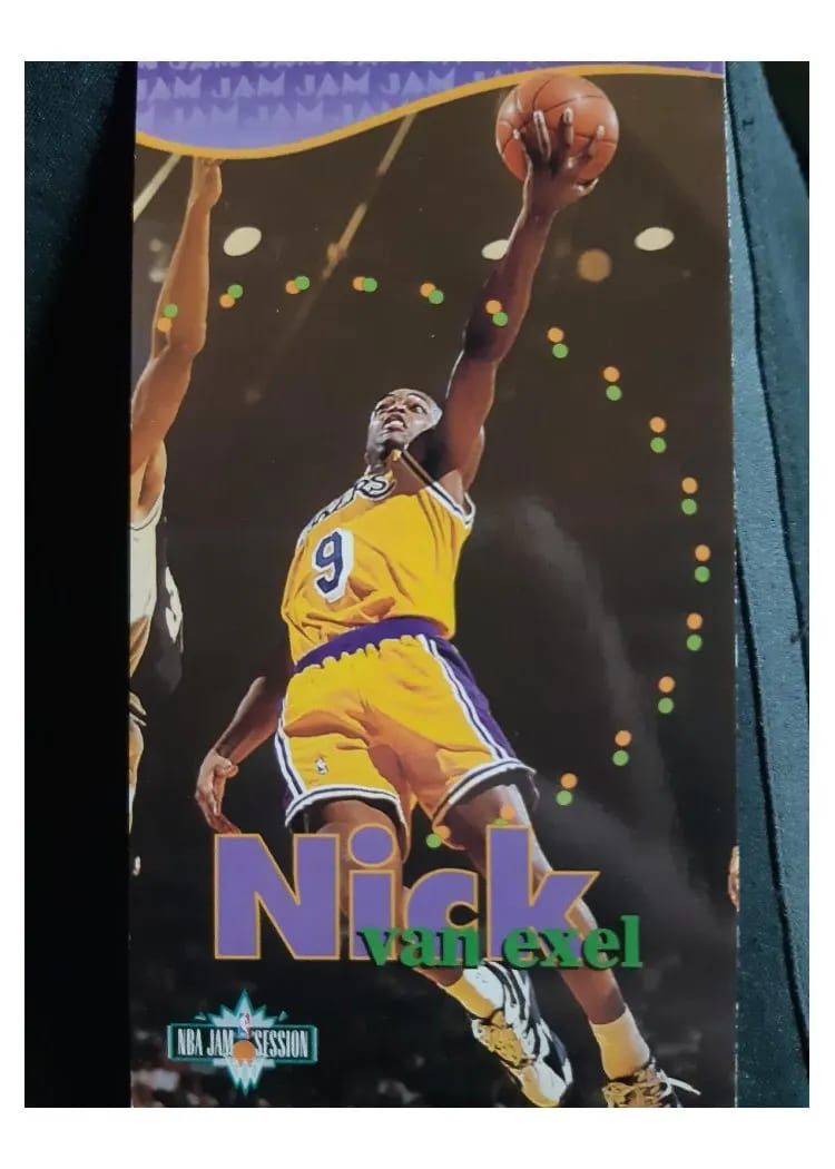 1995 Fleer Jam Session Nick Van Exel #54 card