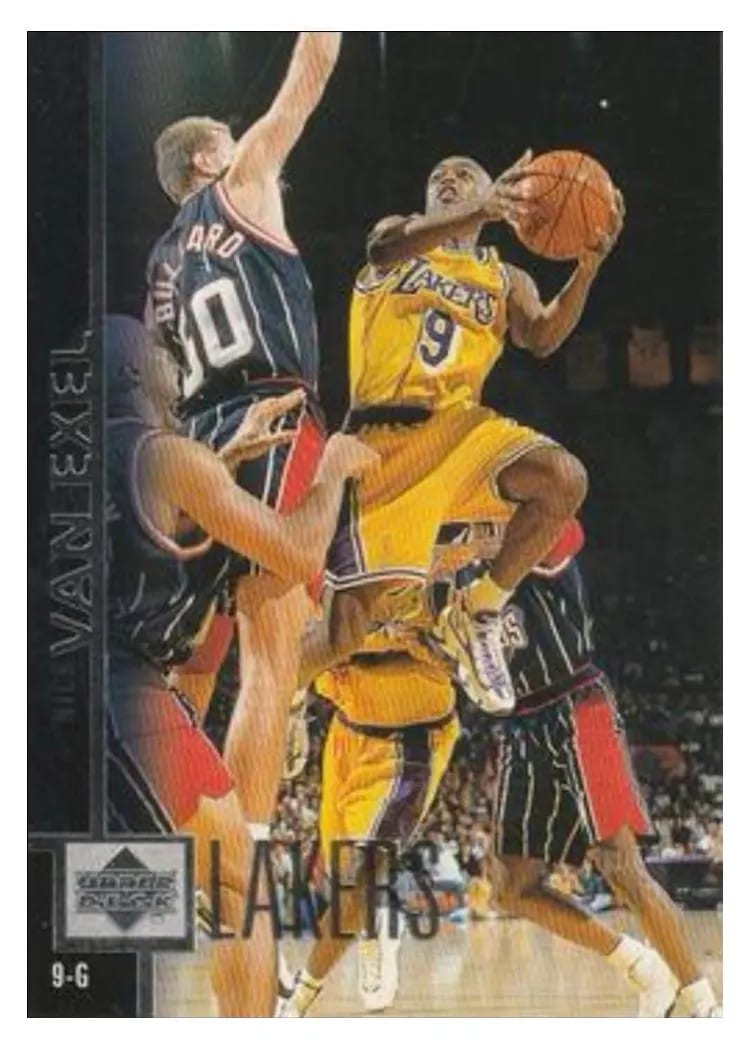 1997 Upper Deck Nick Van Exel #62 card