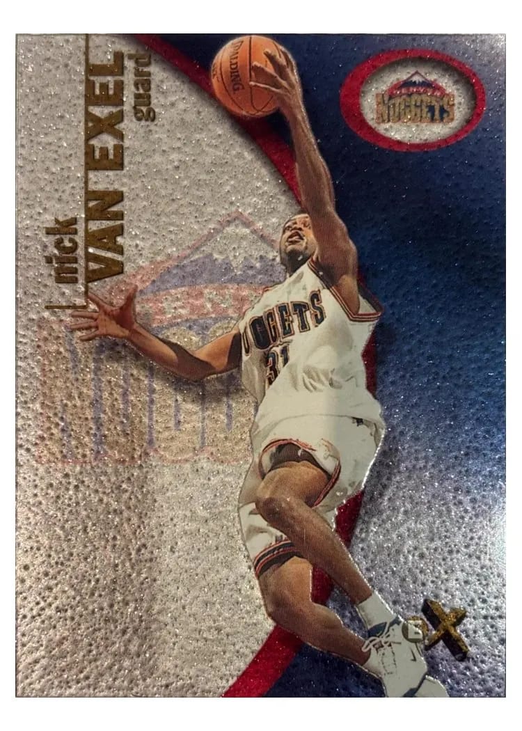 2000 Fleer E-X Nick Van Exel #18 card