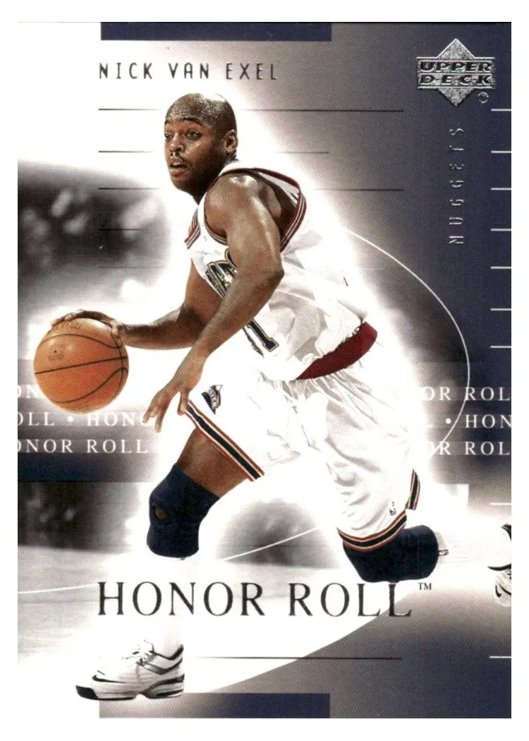 2001 Upper Deck Honor Roll Nick Van Exel #19 card