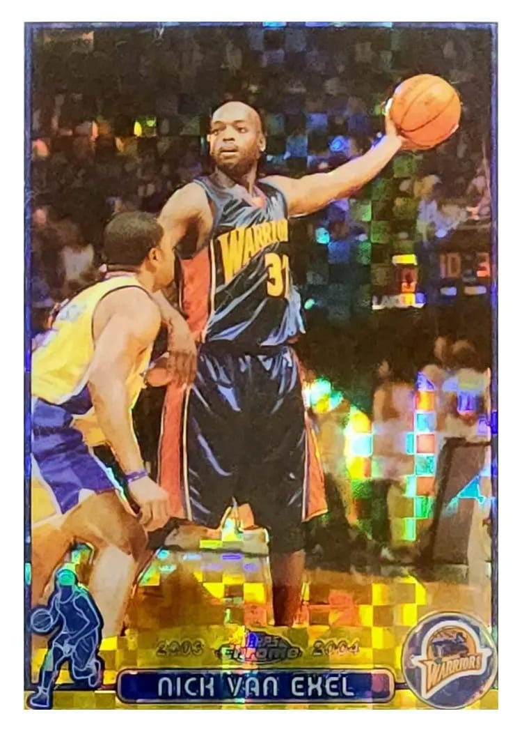 2003 Topps Chrome Nick Van Exel #97 card