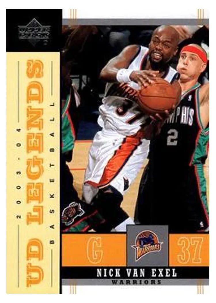 2003 Upper Deck Legends Nick Van Exel #25 card