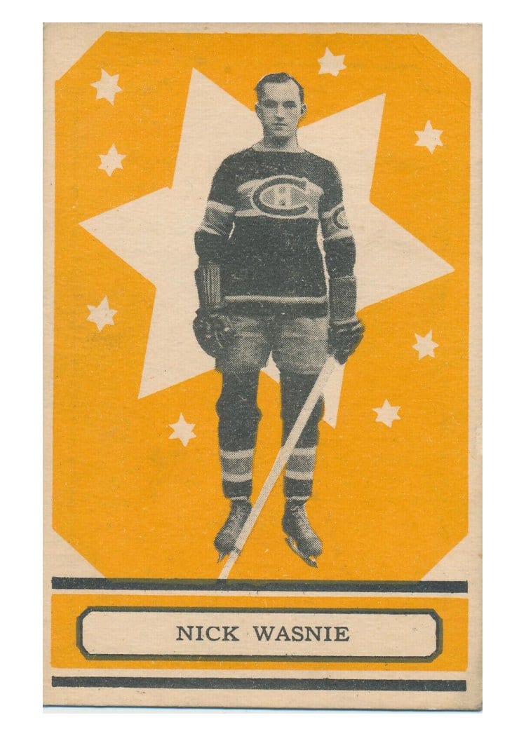 1933 O-Pee-Chee Nick Wasnie #47 card