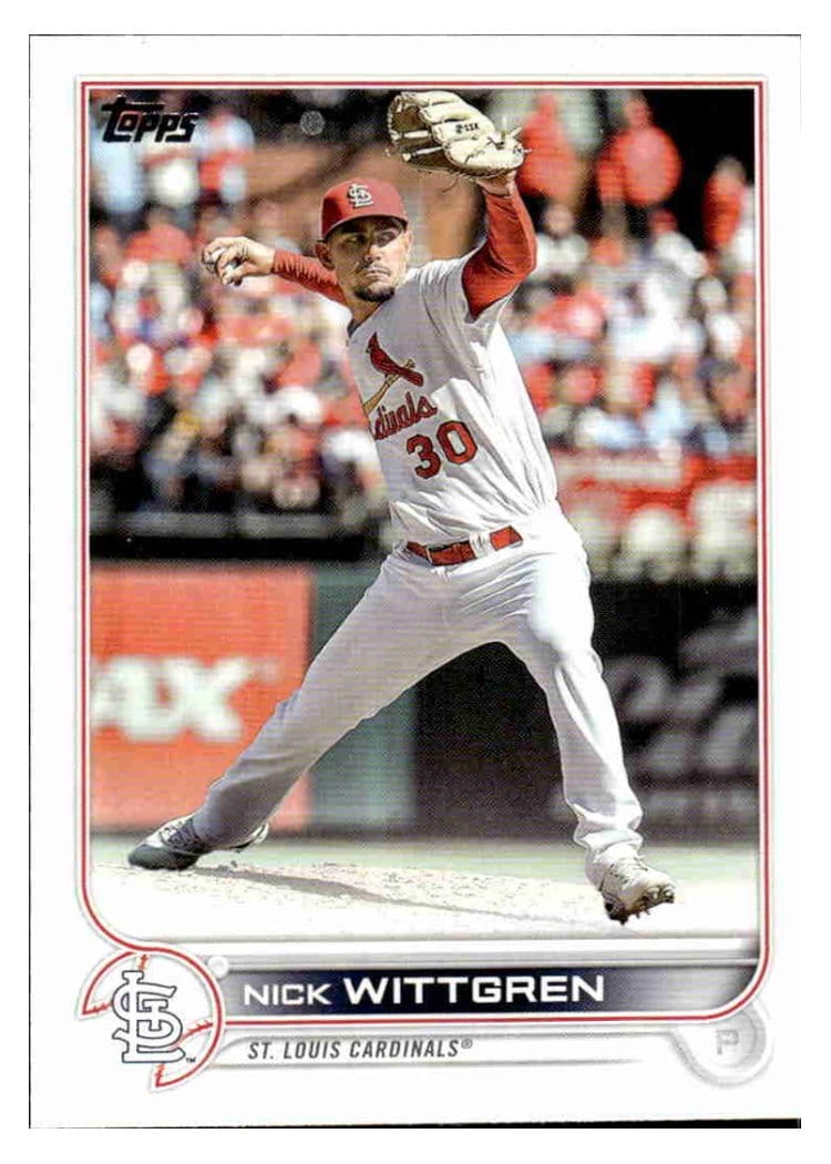 2022 Topps Update Base Set Nick Wittgren #US202 card