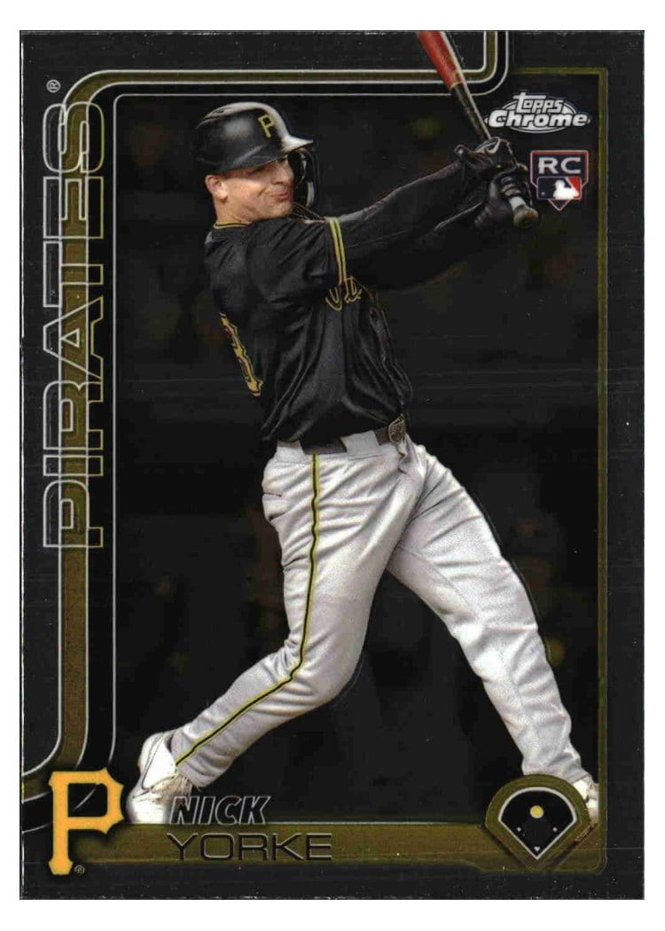 2025 Topps Chrome Base Set Nick Yorke #36 card