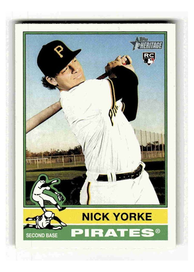 2025 Topps Heritage Base Set Nick Yorke #80 card