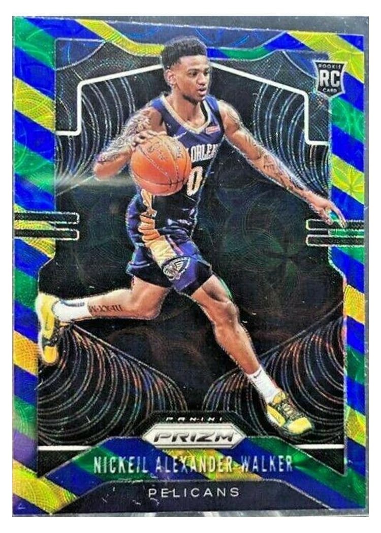 2019-20 Panini Prizm Base Set Nickeil Alexander-Walker #263 card