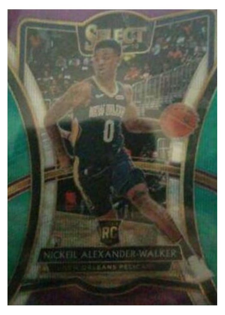 2019-20 Panini Select Base Set Nickeil Alexander-Walker #195 card