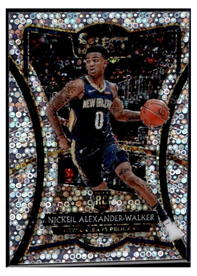 2019-20 Panini Select Base Set Nickeil Alexander-Walker #195 card