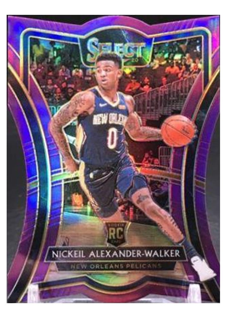 2019-20 Panini Select Base Set Nickeil Alexander-Walker #195 card