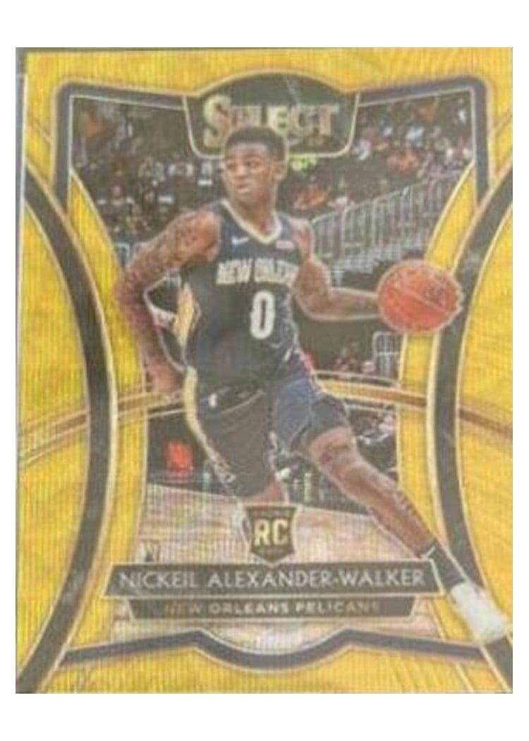 2019-20 Panini Select Base Set Nickeil Alexander-Walker #195 card